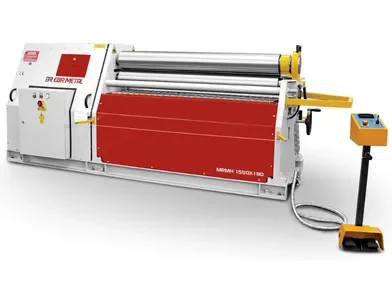 EBR METAL 3-roll and 4-roll plate rolling machines