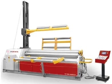 4V HMR hydraulic 4-roll plate bending machine