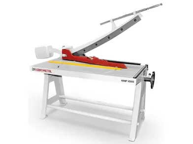 Hand-Lever Guillotine Shear for HVAC and workshop sheet cutting | EBR METAL