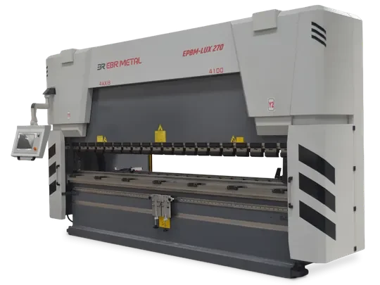 EPBM-LUX 270-ton 4100 mm CNC press brake by EBR METAL
