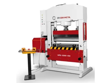 Garage-type hydraulic press brake (HPG) for sheet bending