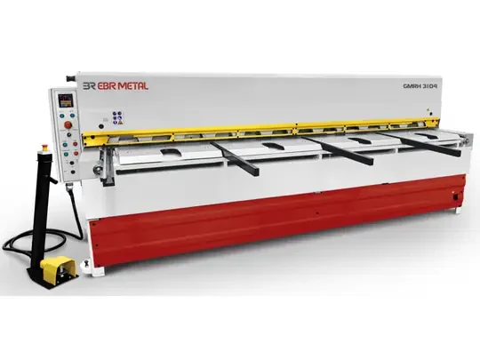 GMRH heavy-duty direct gear guillotine shear for sheet metal cutting