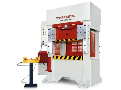Compact H-frame hydraulic press (HPHC) for assembly, trimming and die work
