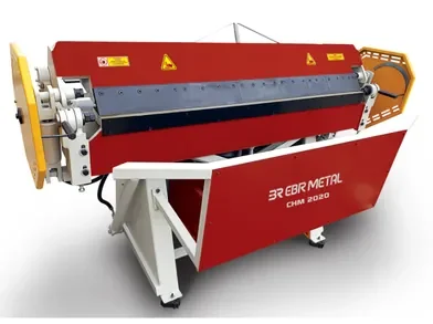 CHM hydraulic folding machine with segmented upper tooling