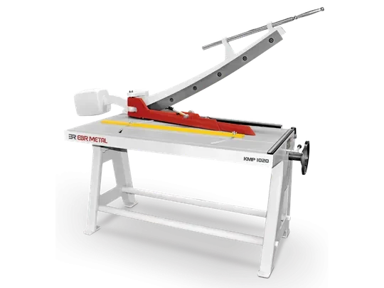 EBR METAL KMP 1020 welded-steel manual guillotine shear