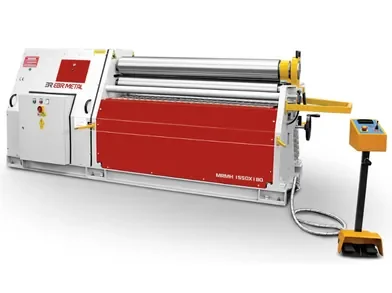 MRMH 1550 hydraulic 3-roll plate bending machine