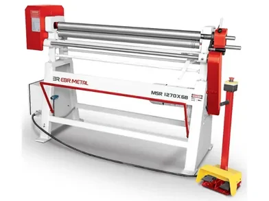 MSR 1270 motorised 3-roll plate roller