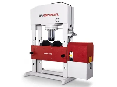 HPR hydraulic straightening press for shafts, bars and welded parts