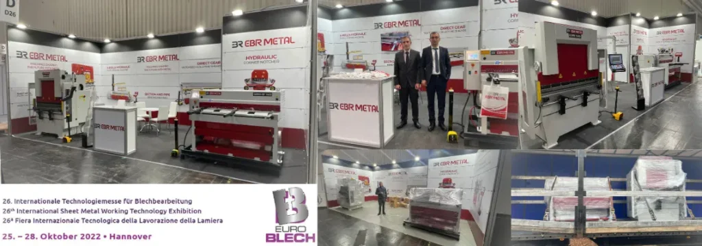 EBR METAL booth at EUROBLECH 2022