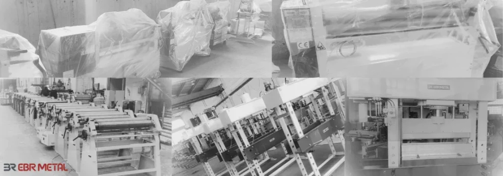 Engineering drawing and machine shipment