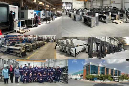 EBR METAL production team and factory view – CNC, packaging and assembly units