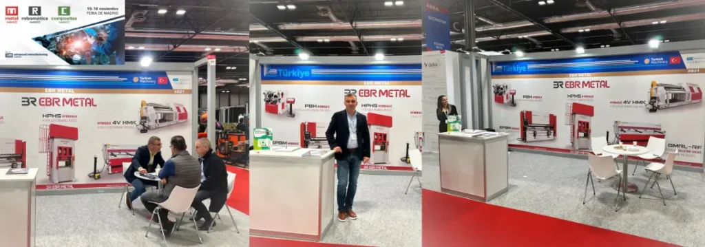 Booth at Advanced Manufacturing Madrid 2023