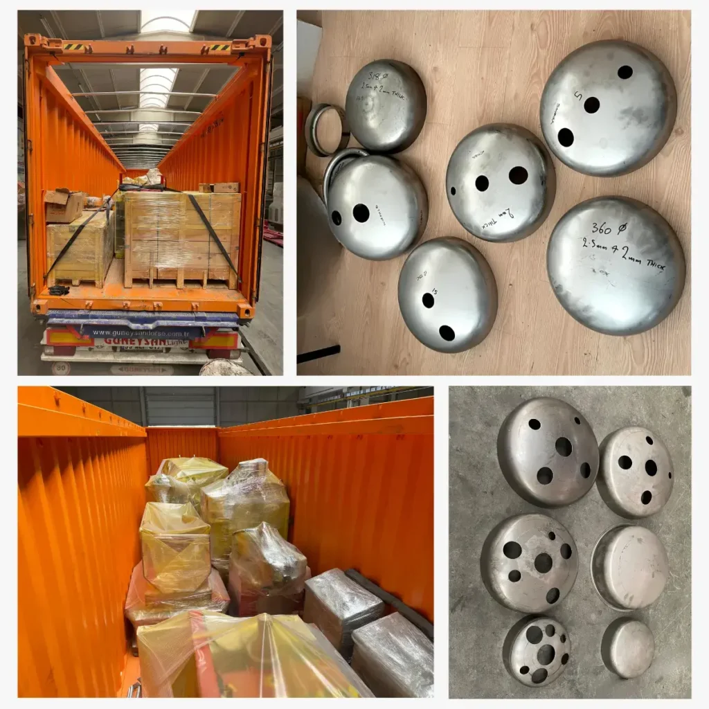 Hydraulic Press Shipment Preparation – EBR METAL Australia Project