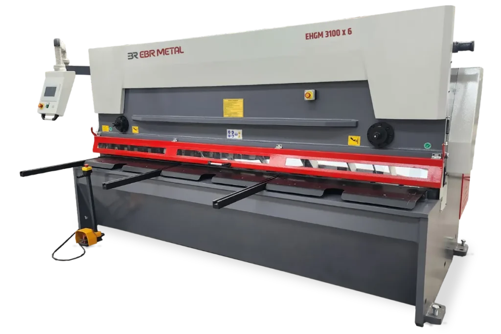 EHGM 3100x6 CNC hydraulic guillotine shearing machine