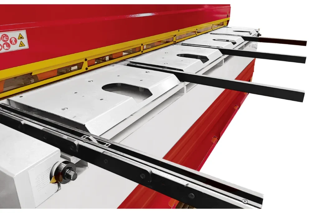 GMRH-RF ball transfer table with front sheet support arms