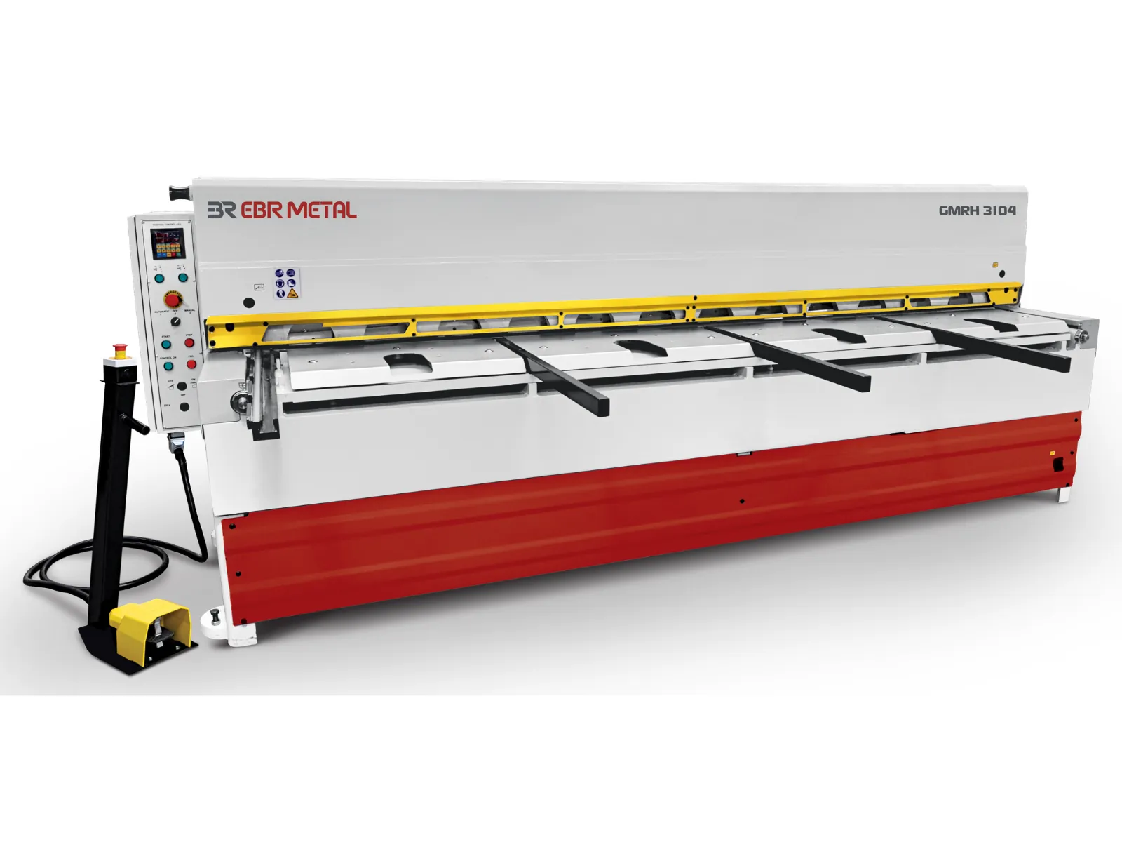 GMRH direct gear motorized guillotine shear for industrial sheet metal cutting