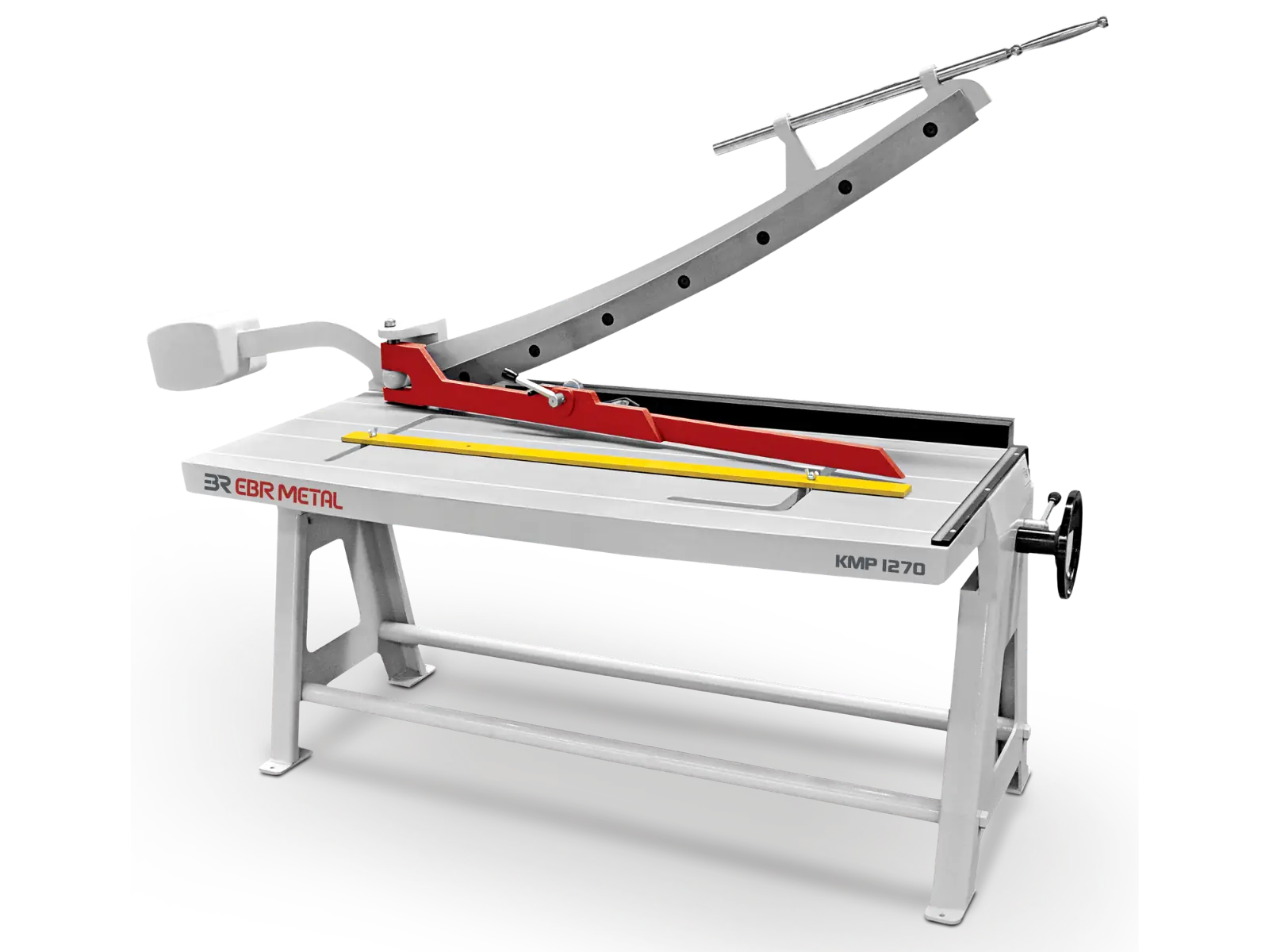 EBR METAL KMP 1270 welded-steel manual guillotine shear