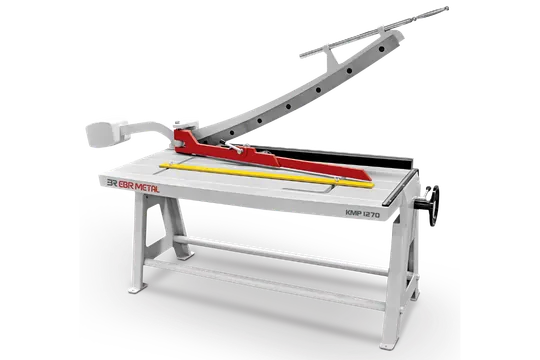 EBR METAL KMP 1270 welded-steel manual guillotine shear