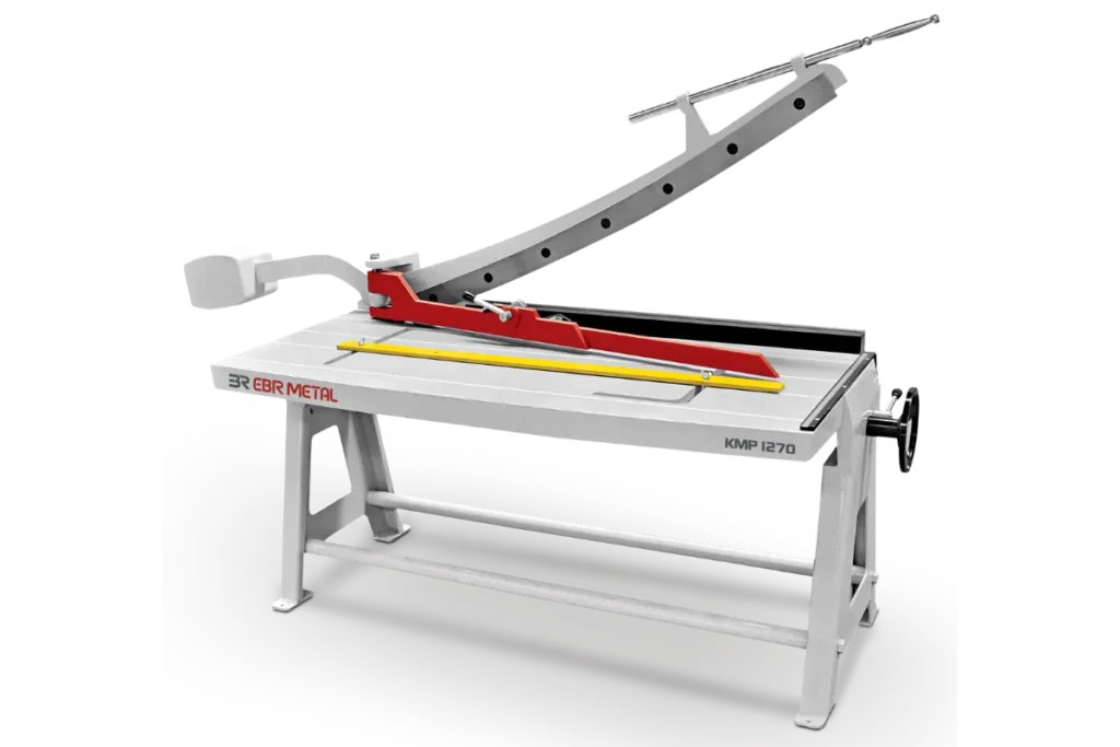 EBR METAL KMP 1270 welded-steel manual guillotine shear