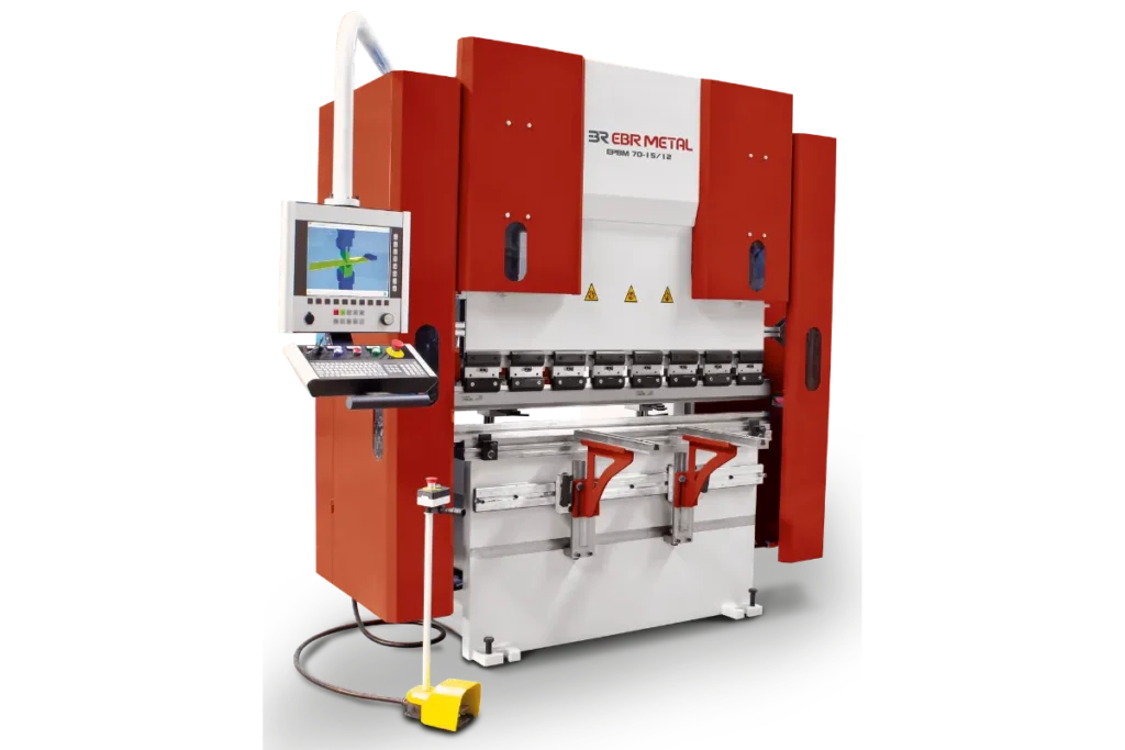 Front view of the EPBM-ECO 70 CNC press brake