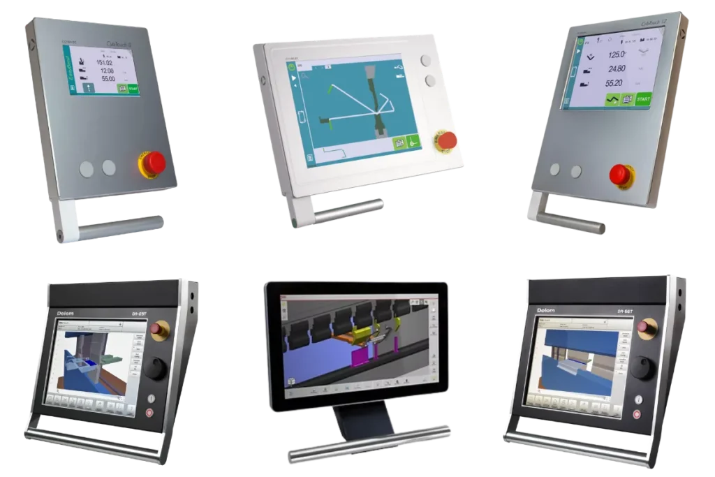 CNC control options available for the EPBM-ECO press brake