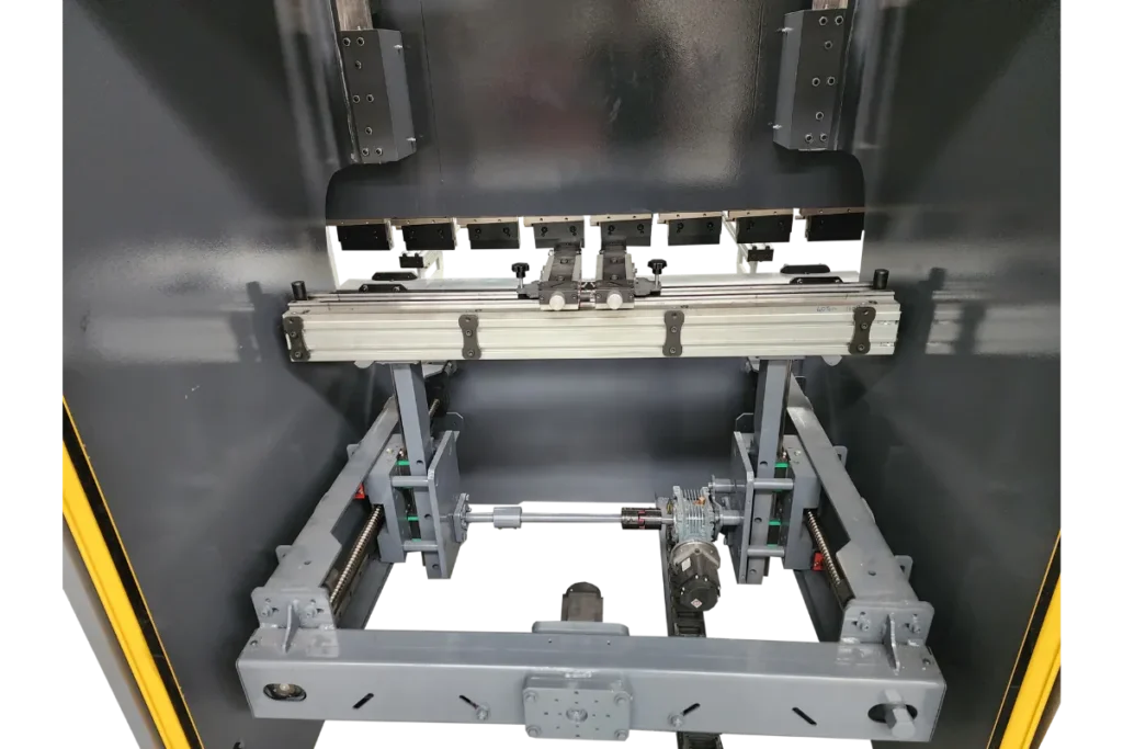 Rear detail of the EPBM-ECO CNC press brake