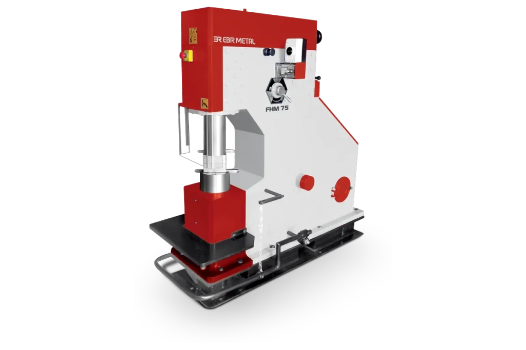 FHM 75 pneumatic forging hammer, the heaviest model of the range.