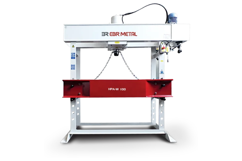 HPA-W 100 wide hydraulic workshop press.