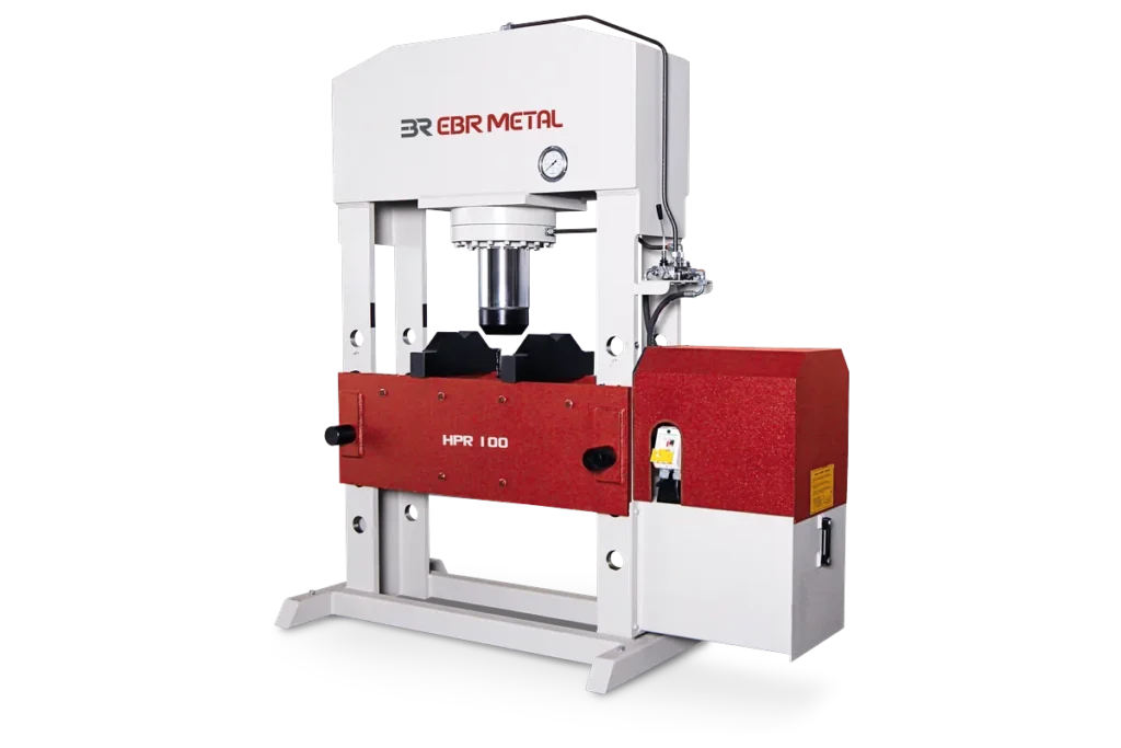 HPR hydraulic straightening press by EBR METAL.