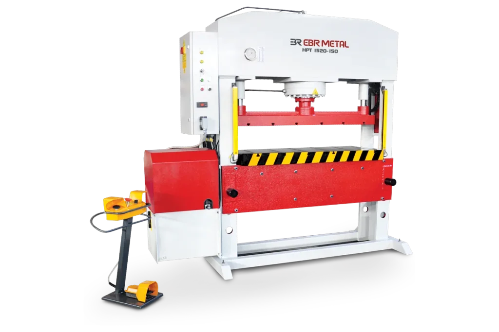 HPT 1520-150 universal T-slot hydraulic press by EBR METAL.
