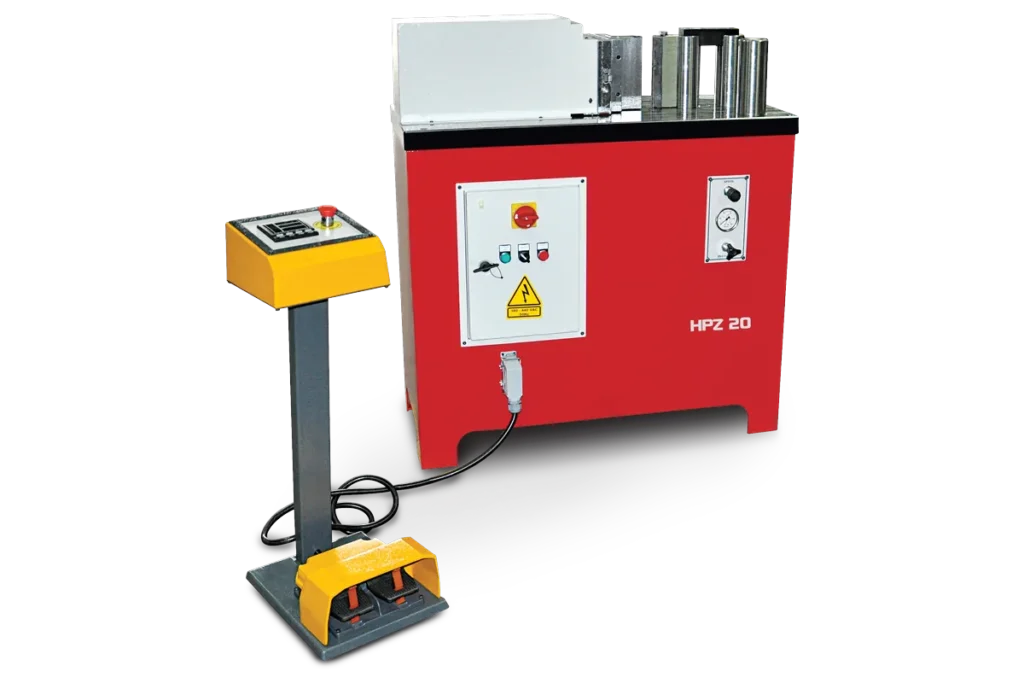 HPZ 20 horizontal hydraulic press by EBR METAL.