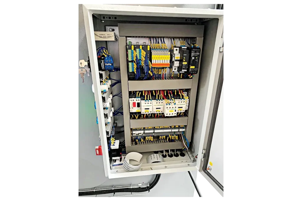 Electrical cabinet of an MPC mechanical press.
