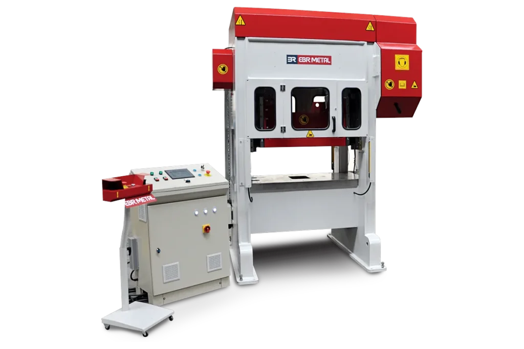 MPH H-frame mechanical press, front view.