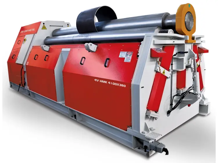 Bending Machines – 3-Roll and 4-Roll Plate Rollers
