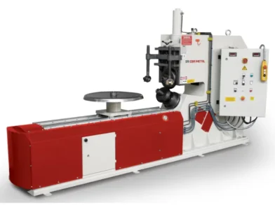 DHKM hydraulic circular cutting and flanging machine – EBR METAL