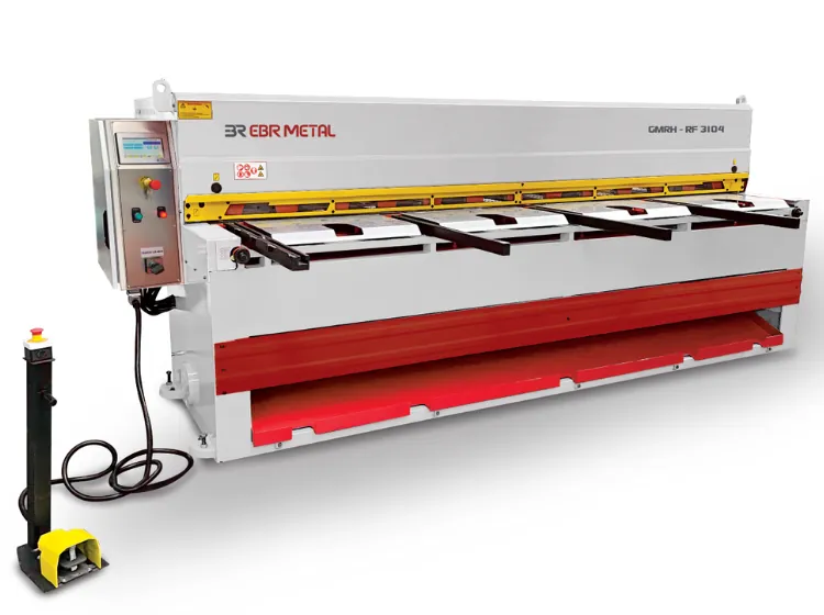 Metal fabrication machinery – EBR METAL cutting machines, guillotine and circular shears