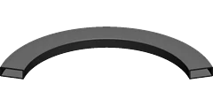Rectangular tube