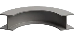 H-beam (HEA / HEB), easy way