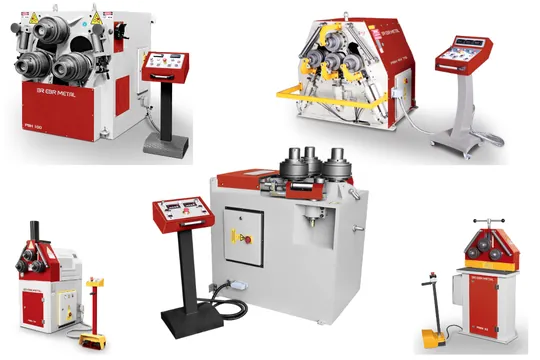 profile bending machines for pipe and section bending