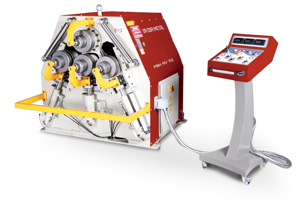 PBH 4V 70 4-roll angle roll with mobile control panel.