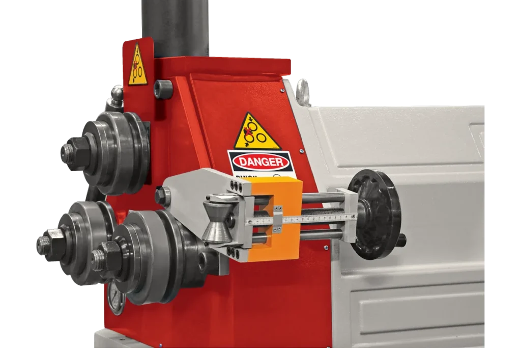 Optional stairway bending attachment on a PBH 50/60.