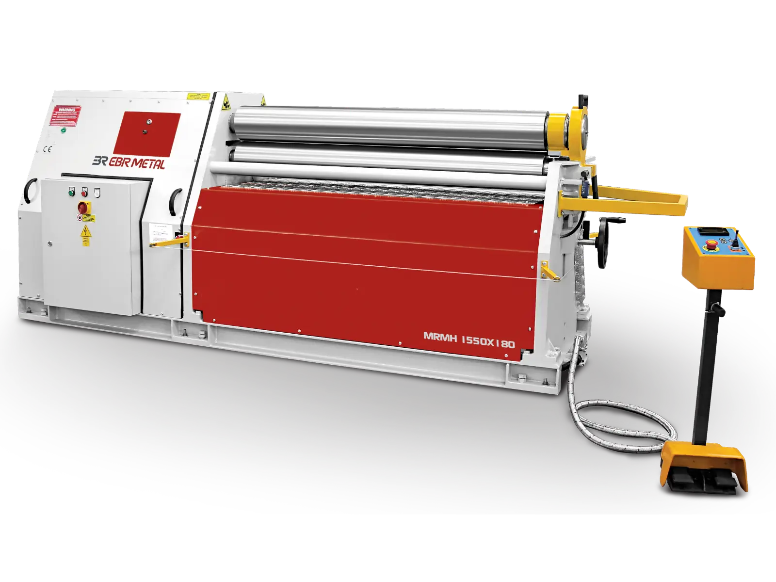 MRMH 1550 × 180 hydraulic 3-roll plate bending machine