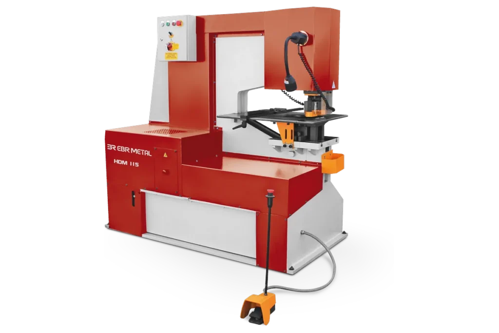 HDM 115 floor-standing hydraulic punching machine by EBR METAL.
