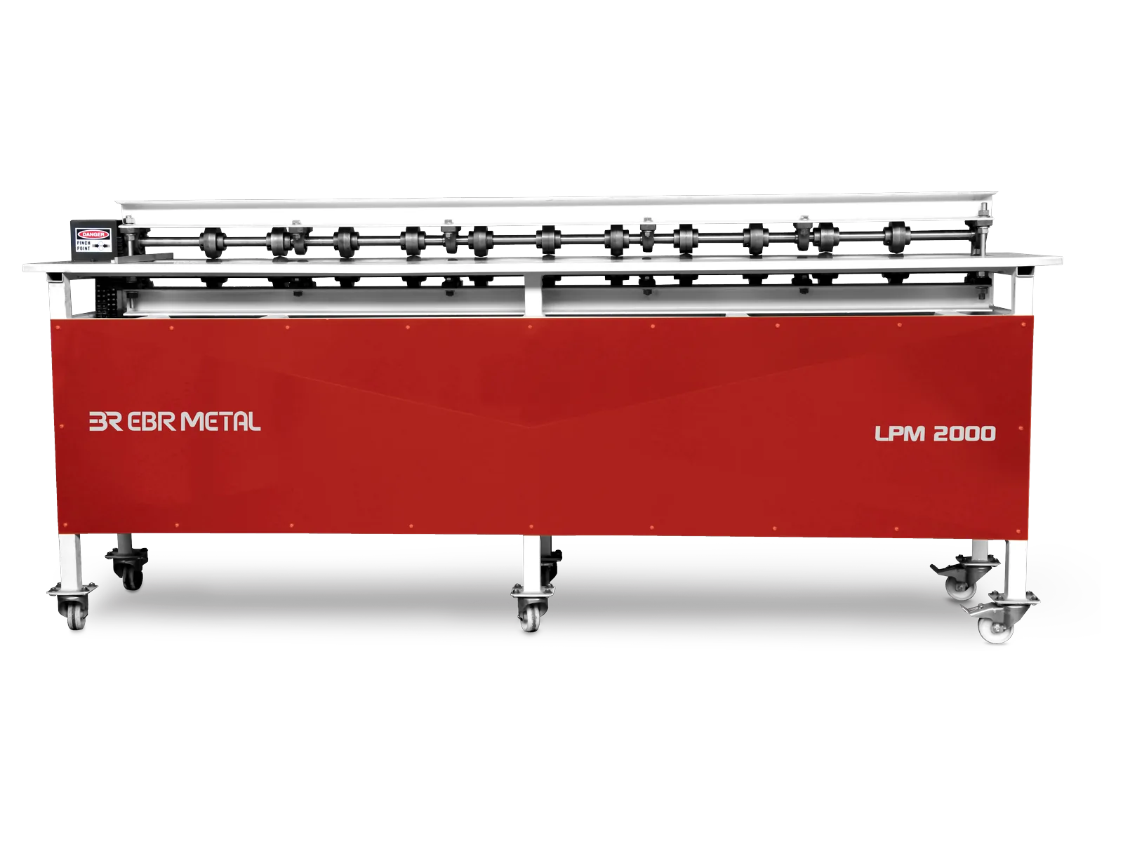 LPM 2000 duct beading machine for duct panels.